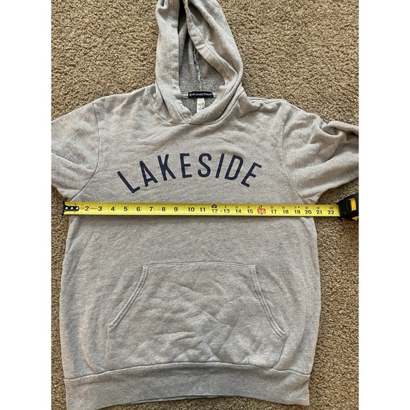 Kiel James Patrick Sweatshirt Hoodie Grey Lakeside  Pullover‎ Unisex Medium - Picture 5 of 6